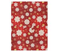 Housse d'allaitement respirante avec motif flocon de neige de Noël et | Housse de siège de voiture, sangle réglable, imprimé intégral, simple à attacher pour les promenades estivales