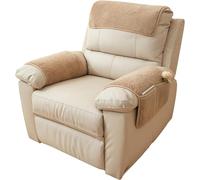 Housse D'appui-Tête D'accoudoir pour Accoudoir Canapé Couverture de Protection Fauteuil Relax Inclinable Noel 2 3 1 Places, Chien Chat, Imperméable Antidérapant, Angle Cuir avec Oreilles 1(1945,3 Seat
