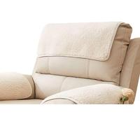 Housse D'appui-Tête D'accoudoir pour Accoudoir Canapé Couverture de Protection Fauteuil Relax Inclinable Noel 2 3 1 Places, Chien Chat, Imperméable Antidérapant, Angle Cuir avec Oreilles 1(1947,No Poc