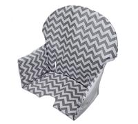 Housse d'assise bi-colore - chaise haute