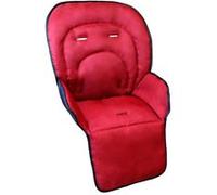 Housse d'assise pour chaise haute bébé enfant gamme Ptit - Lou - Monsieur Bébé Rouge G