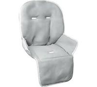 Housse d'assise pour chaise haute bébé enfant gamme Ptit - Perle - Monsieur Bébé Gris Clair G