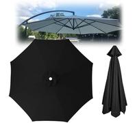 Housse d'auvent de rechange pour parapluies cantilever, tissu résistant à la décoloration, durable et résistant aux intempéries