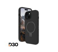 Iceland Ultra - Coque de protection pour téléphone portable - avec béquille - compatibilité avec MagSafe - D3O, plastique - noir - pour Apple iPhone