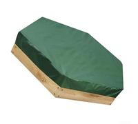 Housse de bac à sable Oxford 210D conçue pour une installation et un entretien faciles dans les jardins (180 x 150 x 20 cm)
