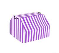 Housse de bac à sable pour enfants fabriquée en tissu Oxford résistant aux intempéries avec coutures renforcées pour pelleteuses, pelleteuses, jouets (violet 210d)