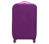 Housse de bagage de voyage élastique en tissu lavable pour protéger contre la saleté et les rayures Ouverture latérale pour poignée Utilisation bande adhésive Facile à installer et à enlever Couleur