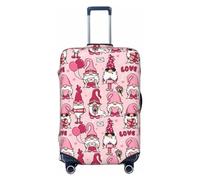 Housse de bagage de voyage - Housse de protection lavable pour valise de 45,7 à 81,3 cm, Noir/blanc, Small