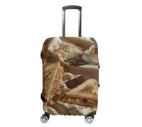 Housse de bagage de voyage, housse de protection pour valise, sandwichs et chocolats, housse de bagage lavable, élastique, anti-rayures, housse de protection pour valise personnalisée pour adulte,