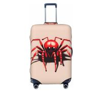 Housse de bagage de voyage motif rat gris pour bagage de 45,7 à 81,3 cm, lavable, résistante aux rayures, Jolie petite araignée rouge, S
