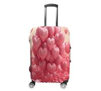 Housse de bagage de voyage Springtime in the Mountains élastique lavable Housse de protection pour bagages de 45,7 à 81,3 cm, Ballon en forme de cœur, XL