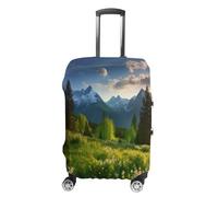Housse de bagage de voyage Springtime in the Mountains élastique lavable Housse de protection pour bagages de 45,7 à 81,3 cm, Printemps dans les montagnes, XL