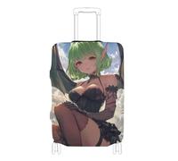 Housse de bagage élastique anti-poussière pour valise de 45,7 à 81,3 cm, little devil anime girl, S 18-20 in
