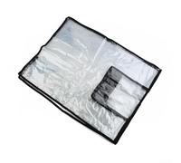 Housse de bagage en PVC spécifique aux voyages pour la protection de valise, compatible avec les bagages à main standard et les bagages enregistrés de 50,8 à 76,2 cm (76,2 cm)