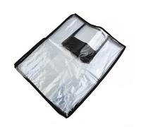 Housse de bagage en PVC spécifique aux voyages pour la protection de valise, compatible avec les bagages à main standard et les bagages enregistrés de 50,8 à 76,2 cm (50,8 cm)