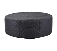 Housse de baignoire gonflable résistante aux intempéries avec isolation thermique pour protéger les baignoires de la pluie et de la neige, l'eau chaude et réduire les besoins de réchauffement