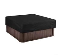 Housse de baignoire robuste pour l'extérieur Protection contre la neige, la lumière du soleil et la poussière (220 x 220 x 30 cm)