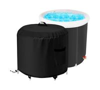 Housse De Bain Froid | Protection Étanche pour Baril - Protection Anti-UV Et Anti-Poussière Baignoire Glace Extérieur Plage Ferme Jardin Arrière-Cour