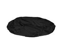 Housse de bain pliable isolée noire pour barbecue de piscine et moto, 6 m, ronde
