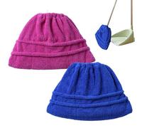 Housse De Balai Icexco, Recharge En Microfibre, For Nettoyage Humide Ou Sec Avec Cordon De Serrage Réglable, Housses De Balai Hautement Absorbantes, For Sols, Cheveux, Saleté, Eau(2pcs-a)