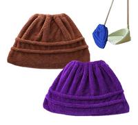 Housse De Balai Icexco, Recharge En Microfibre, For Nettoyage Humide Ou Sec Avec Cordon De Serrage Réglable, Housses De Balai Hautement Absorbantes, For Sols, Cheveux, Saleté, Eau(2pcs-b)