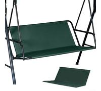 Housse de balancelle de jardin en tissu Oxford 600D imperméable, résistante aux UV et à la poussière, légère et facile à nettoyer (vert)