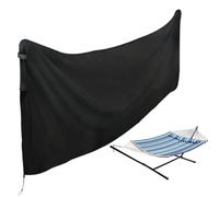 Housse de balançoire d'extérieur, protection contre la pluie pour meubles de terrasse, protection portable coupe-vent pour hamac avec cordon de serrage réglable pour camping, jardin, randonnée