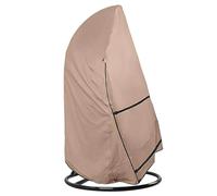 Housse de balançoire Egg - Protecteur de chaise 114,3x83,8x172,7cm, PVC résistant aux intempéries | Résistant à la pluie, patio jardin arrière-cour balcon salon porche hôtel piscine surveillée, sièges