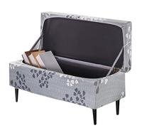 Housse de Banc Coffre Rangement,Couvre Pouf Coffre de Rangement Intérieur Pliable,Couverture Repose-Pied Sofa Élastique Rangement Extensible Rangement Stool Cover(Color8,120-160cm)