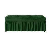 Housse De Banc En Seersucker Avec Élastique For Protéger Les Meubles, Idéale For Les Salles À Manger, Les Salons Et Les Hôtels. Tissu Extensible Résistant Aux Éclaboussures For Protéger Les Bancs De P