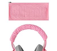Housse de Bandeau Flex en Tissu Geekria Compatible avec Les Casques Razer Kraken Pro V2, 7.1 V2, Ultimate et Tournament Edition, pièce de Rechange, Installation DIY Facile (Rose)