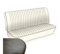 Housse de banquette arrière TMI en vinyle gaufré Noir pour Volkswagen Coccinelle Berline 65 ->73
