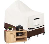 Housse de barbecue - 152,4 cm - Robuste, imperméable et résistante aux déchirures - Pour barbecue d'extérieur pour chariot de charbon de propane, cour, patio, porche, pelouse, cour, parc