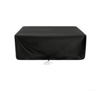 Housse de barbecue 210D robuste et imperméable pour plaque de cuisson - Résistante aux intempéries et à la poussière pour une protection contre la poussière avec sangles réglables 81,3 x 66 x 43,2 cm
