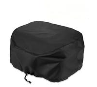 Housse de barbecue 62 x 48 x 33 cm 600D - Compatible avec Ninja OG701 | Housse de protection imperméable pour barbecue de table d'extérieur sans pied, résistant à la déchirure, coupe-vent, UV, noir