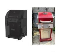 Housse de barbecue à 2 brûleurs avec protection contre les intempéries conçue pour les marques populaires avec des caractéristiques de protection robustes (76 x 66 x 110 cm)