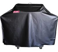 Housse de Barbecue à gaz imperméable et résistante pour Barbecue à gaz Weber Char-Broil Coleman Noir 182,9 cm