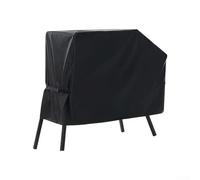 Housse de barbecue conçue pour résister aux éléments extérieurs avec des propriétés résistantes aux UV et des caractéristiques de fixation coupe-vent (600D)