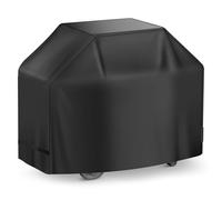 Housse de barbecue de 150 cm, imperméable, résistante aux UV et à la décoloration, housse de barbecue avec sangles Velcro, housse de barbecue résistante aux déchirures pour barbecue Weber, Char Broil,