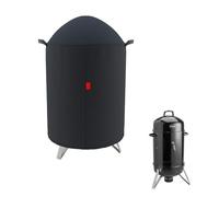 Housse de barbecue d'extérieur compatible avec fumoir vertical à charbon de bois COS-118 de Cuisinart de 45,7 cm, housse imperméable 600D très résistante, 58,4 cm de profondeur x 101,6 cm de haut.