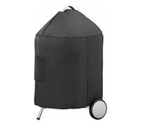 Housse de barbecue durable et imperméable pour Weber 57 cm ¿ Résistante aux UV, compatible avec les barbecues au charbon de bois, fixation sécurisée grâce aux sangles Velcro
