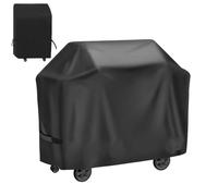 Housse de barbecue - En tissu Oxford imperméable - Avec cordon de serrage - Accessoire de barbecue indéchirable pour fête, terrasse, pique-nique, voyage, jardin et arrière-cour