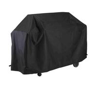 Housse de Barbecue Étanche en Tissu Oxford Noir 1pc pour Extérieur