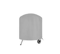 Housse de Barbecue Housse de Protection for Barbecue d'extérieur, Protection Contre la Pluie, Ronde, Grise, imperméable(210D 70x70cm)