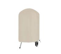 Housse de Barbecue Housse de Protection Ronde Beige for Barbecue, Housse de Protection imperméable et Anti-Pluie, Tissu Oxford 210D(62x105cm 210D)