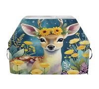 Housse de barbecue imperméable de qualité supérieure - Résistante à la décoloration - Pour barbecue d'une largeur allant jusqu'à 63,5 cm - Cerf Sika