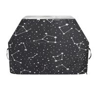Housse de barbecue imperméable de qualité supérieure - Résistante à la décoloration - Pour barbecue d'une largeur allant jusqu'à 63,5 cm - Motif étoiles, constellation, ciel étoilé