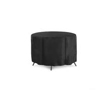 Housse de barbecue imperméable et résistante pour barbecue de jardin - Housse de protection en tissu Oxford 210D pour barbecue, soleil, vent, neige, poussière - Noir (76 x 58 cm)