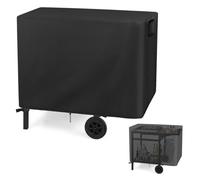 Housse de barbecue imperméable et résistante pour four à pizza et table de grill 70 x 75 x 60 cm - Protection extérieure résistante aux UV pour chariot de salle à manger Costway et accessoires