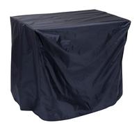 Housse de Barbecue Imperméable Noire en Polyester Oxford Résistante | Protection Anti-poussière et Ultraviolets, Rinçage Facile, pour Grils Électriques, Rangement Hivernal Intérieur